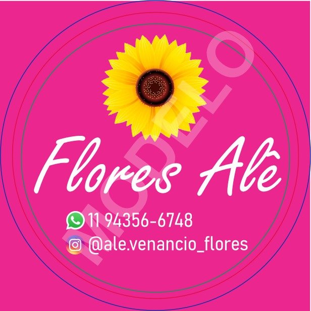 Logomarca Flores do Alê