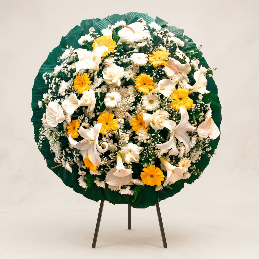 Coroa de Flores Ouro A