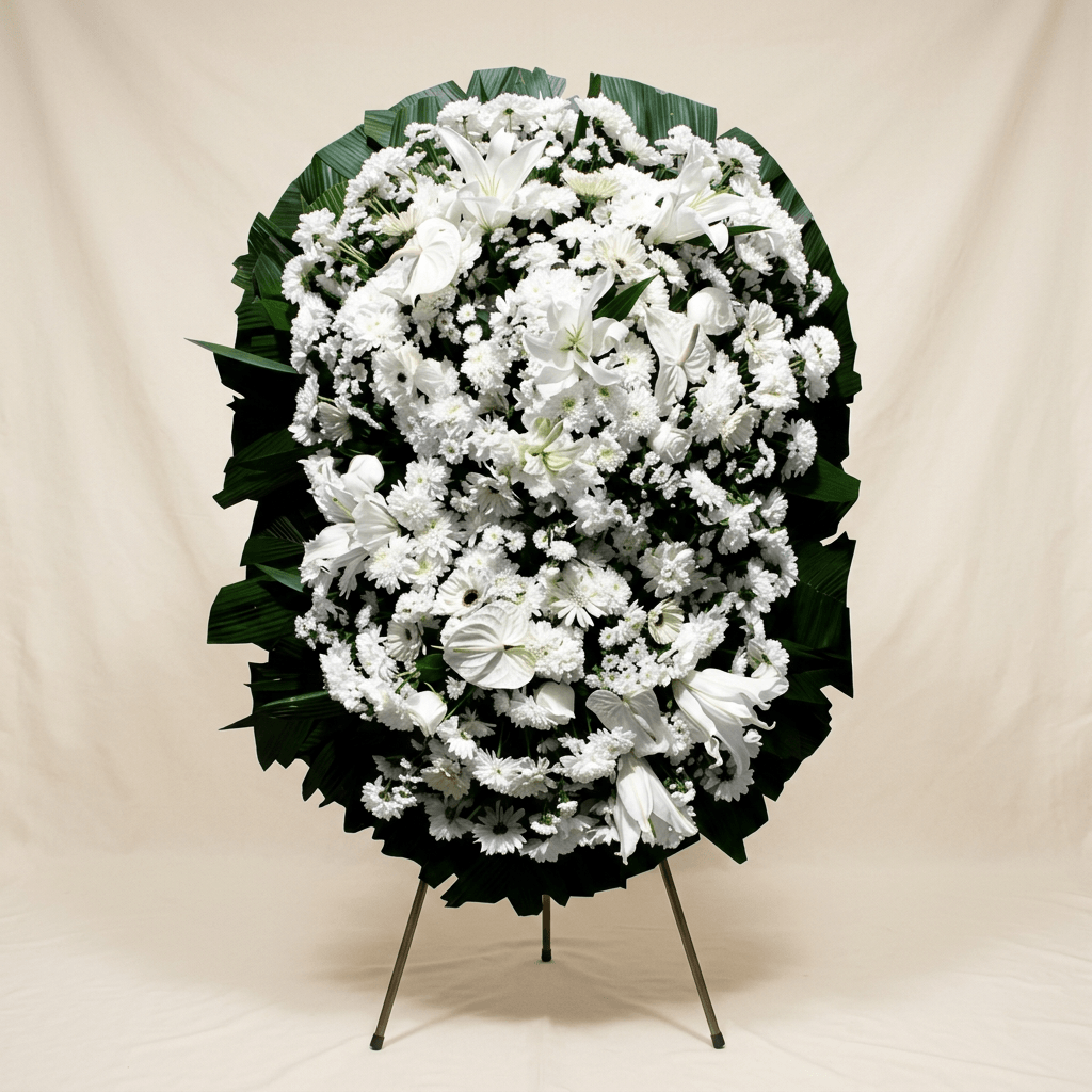 Coroa de Flores Platina A